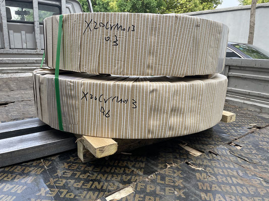 X20CrMo13 Stainless Steel Slit Strip In Coil EN 1.4120