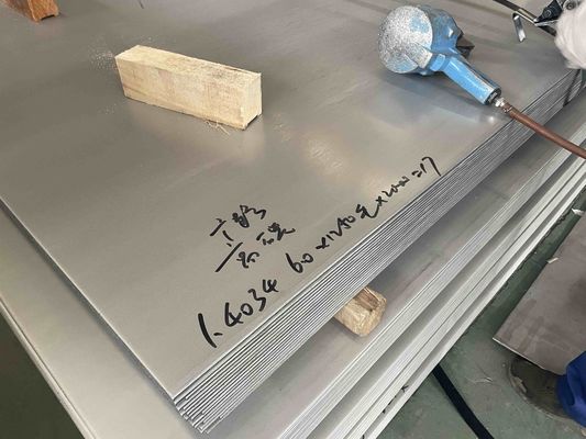 Matériau EN 1.4034 Plaque en acier inoxydable DIN X46Cr13