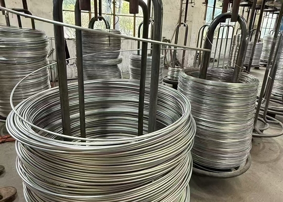Fils d'acier inoxydable SUH660 JIS G4315 pour forgeage à froid et matriçage à froid