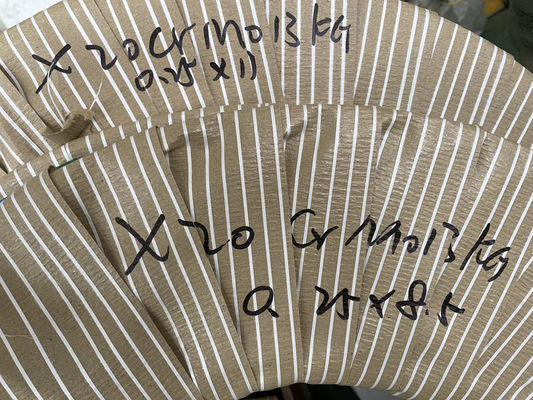 Bande fendue de l'acier inoxydable X20CrMo13 en EN 1,4120 de bobine