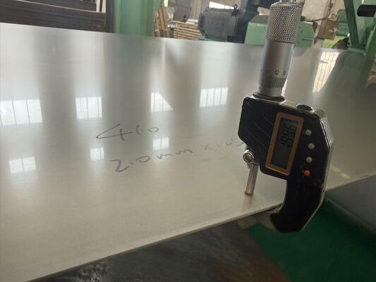 JIS SUS410 Plaques en acier inoxydable